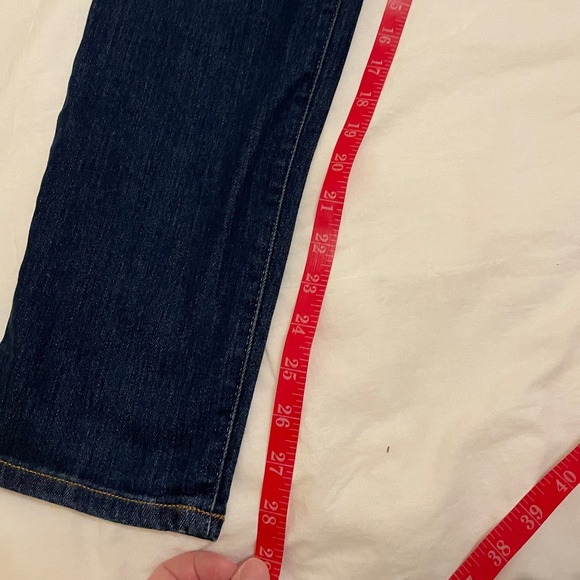 Old Navy Power Slim Straight Leg Size 8 Dark Denim NWT! - Picture 6 of 8